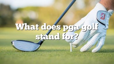 What does pga golf stand for?