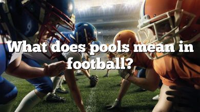 What does pools mean in football?