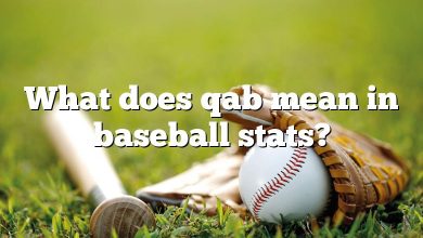 What does qab mean in baseball stats?