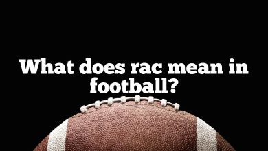 What does rac mean in football?