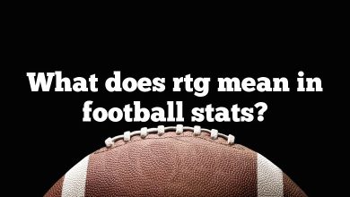 What does rtg mean in football stats?