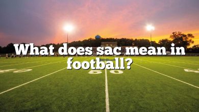 What does sac mean in football?