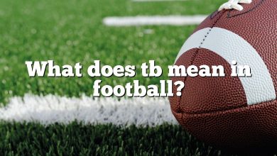 What does tb mean in football?