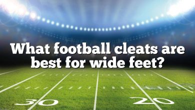 What football cleats are best for wide feet?