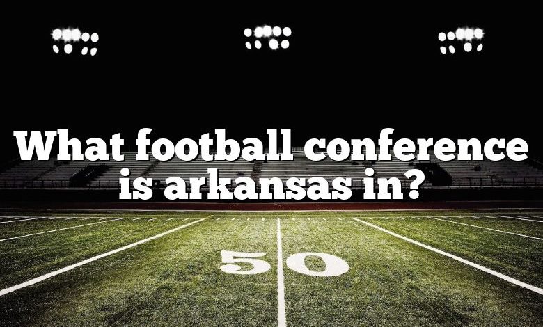 What football conference is arkansas in?