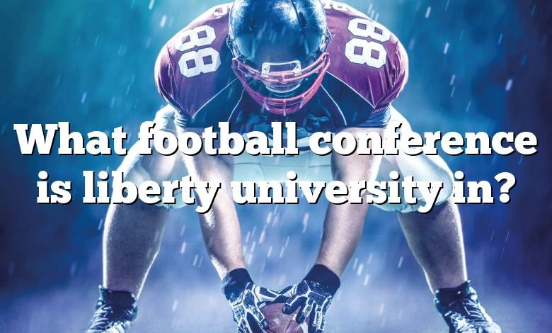 What football conference is liberty university in?