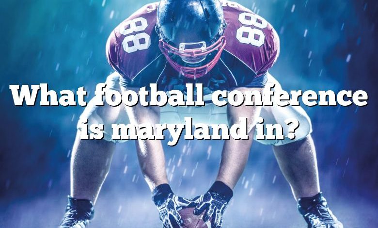 What football conference is maryland in?