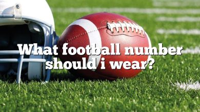 What football number should i wear?