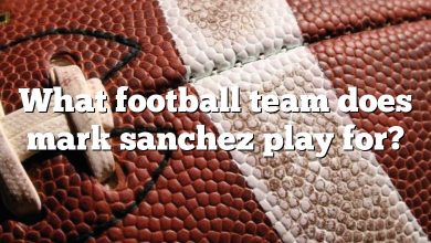 What football team does mark sanchez play for?