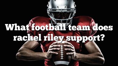 What football team does rachel riley support?