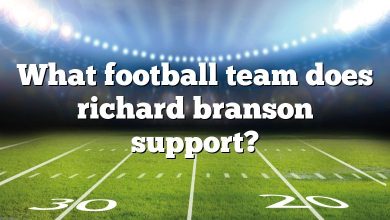 What football team does richard branson support?