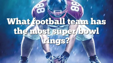 What football team has the most super bowl rings?