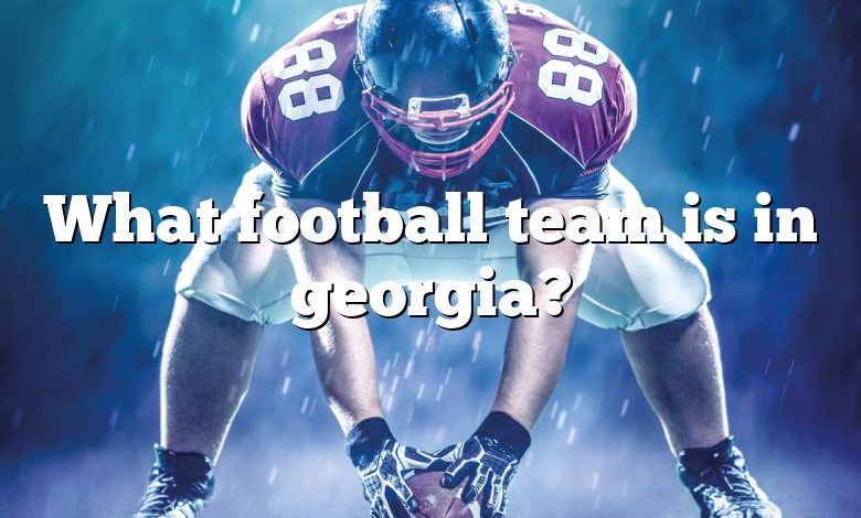 What football team is in georgia?