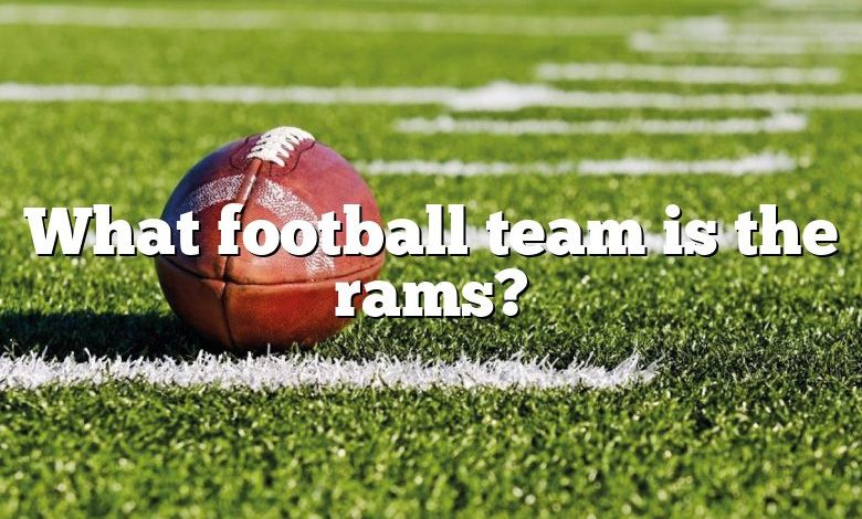 What football team is the rams?