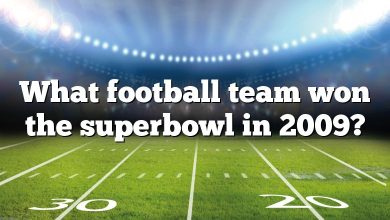 What football team won the superbowl in 2009?