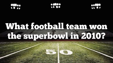 What football team won the superbowl in 2010?