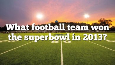 What football team won the superbowl in 2013?