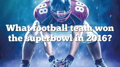 What football team won the superbowl in 2016?