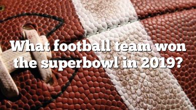 What football team won the superbowl in 2019?