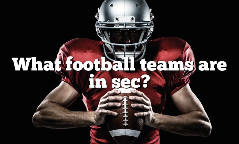 What football teams are in sec?