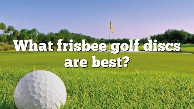 What frisbee golf discs are best?