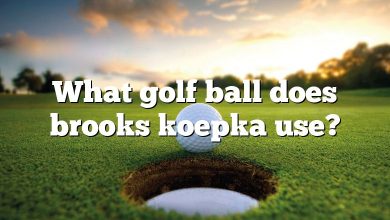 What golf ball does brooks koepka use?