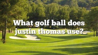 What golf ball does justin thomas use?