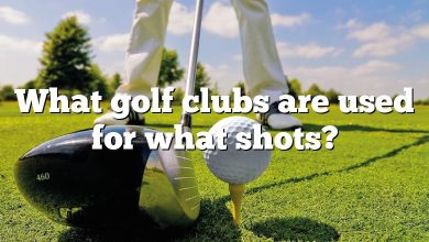 What golf clubs are used for what shots?