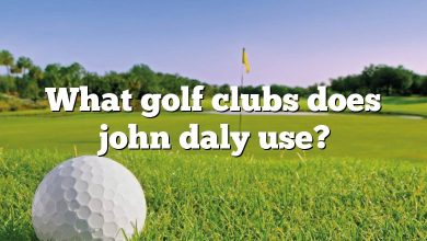 What golf clubs does john daly use?