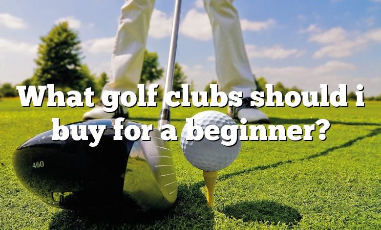 What golf clubs should i buy for a beginner?