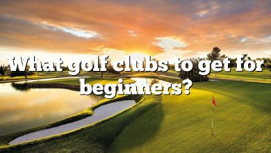 What golf clubs to get for beginners?