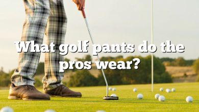 What golf pants do the pros wear?