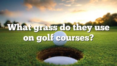 What grass do they use on golf courses?