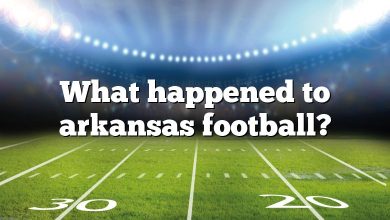 What happened to arkansas football?