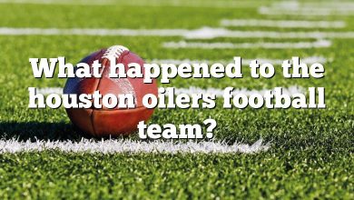 What happened to the houston oilers football team?
