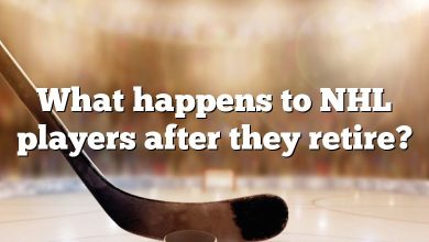 What happens to NHL players after they retire?