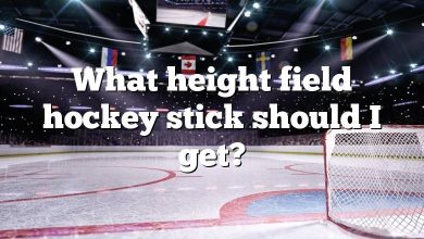 What height field hockey stick should I get?