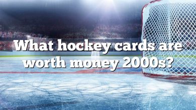 What hockey cards are worth money 2000s?