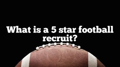 What is a 5 star football recruit?