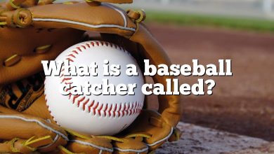 What is a baseball catcher called?