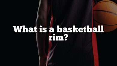 What is a basketball rim?