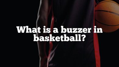 What is a buzzer in basketball?