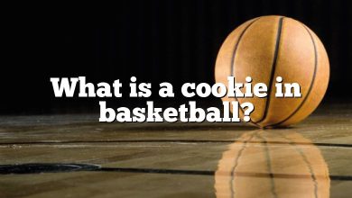 What is a cookie in basketball?