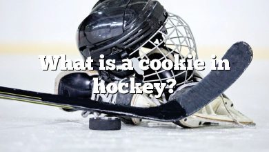 What is a cookie in hockey?