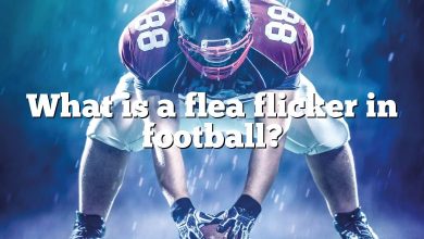 What is a flea flicker in football?