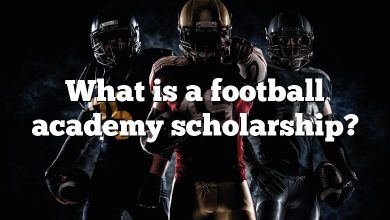 What is a football academy scholarship?