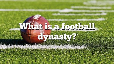 What is a football dynasty?