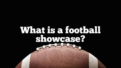 What is a football showcase?