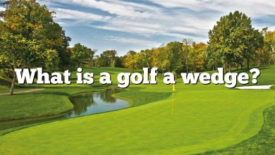 What is a golf a wedge?