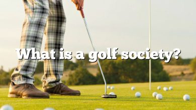 What is a golf society?